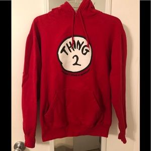 Universal Studios Dr. Seuss Thing 2 Hoodie Sweater